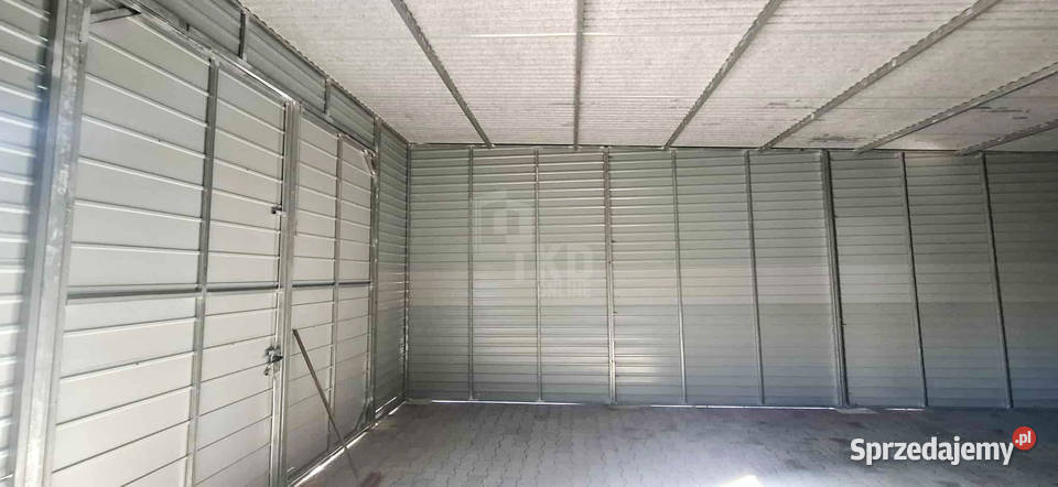 Hala garaz blaszany 95x9m 2 x brama Sprzedaż lubuskie Zielona Góra
