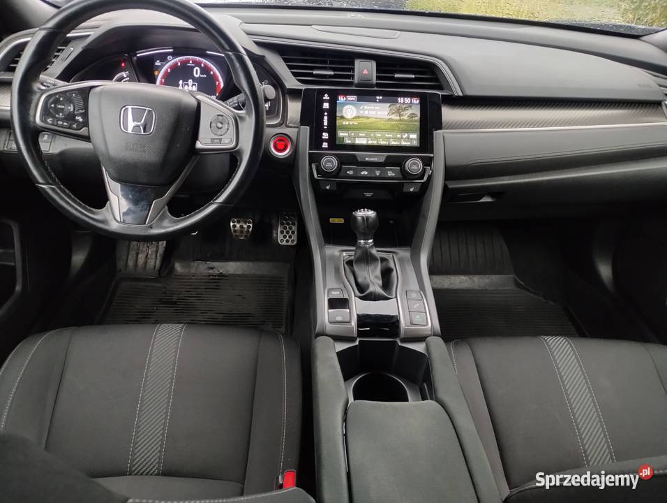 Honda Civic 15 Vtec Turbo Sport Plus Navi 182 kurtyny powietrzne Civic Gliwice