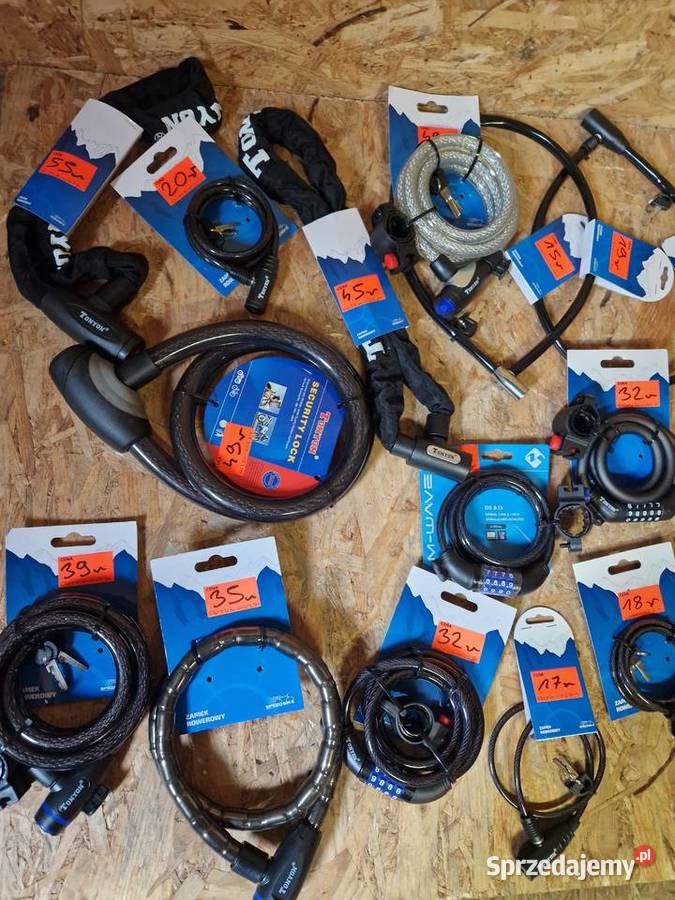 Zabezpieczenie rowerowe linka rowerowa Blokada Głogowa