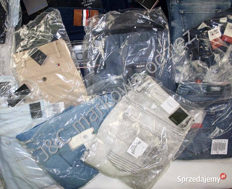 Jeansy spodnie Levis Tommy Hilfiger CK Lee