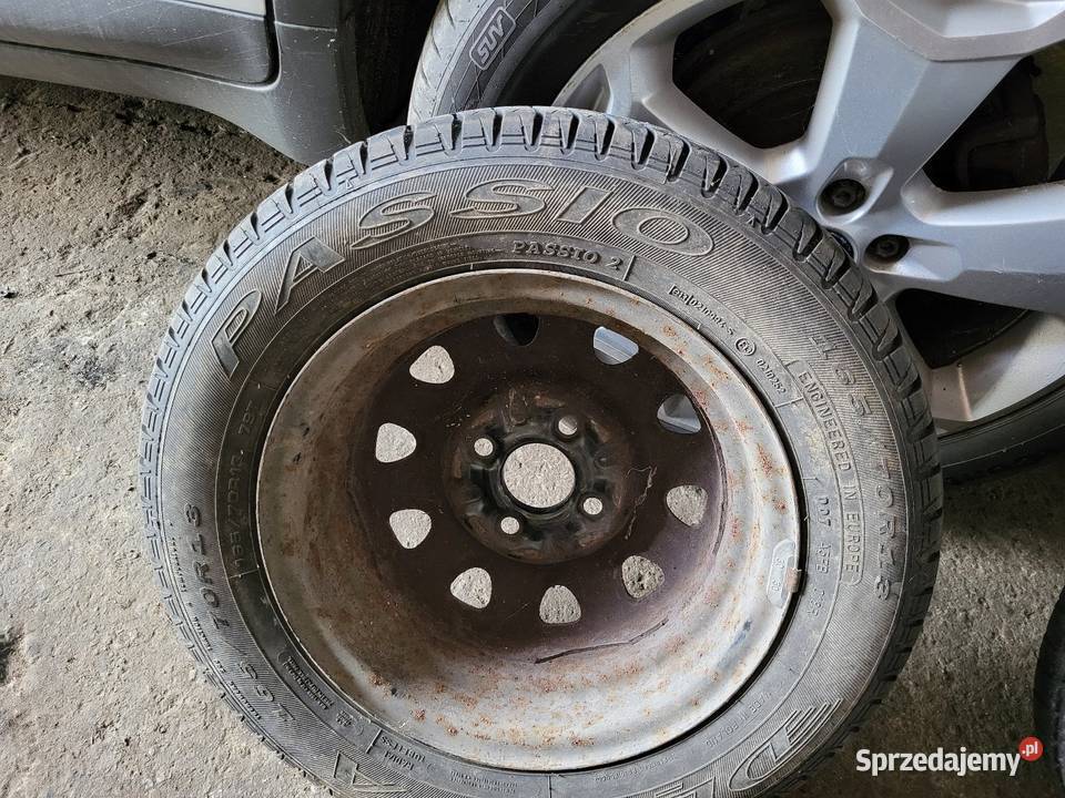 Koło felga 4x100 opony 16570 13 vw seat skoda Pułtusk