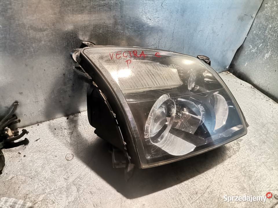 OPEL VECTRA C FL LAMPA PRZÓD PRZEDNIA PRAWA Lampy przednie małopolskie Nowy Sącz