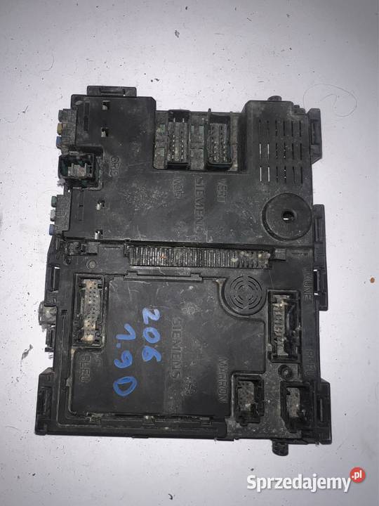 skrzynka bezpieczników peugeot 206 19d sprzedam