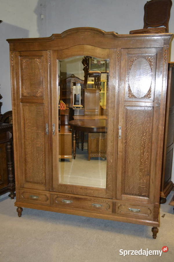 szafa artdeco 1930 dąb Będzin