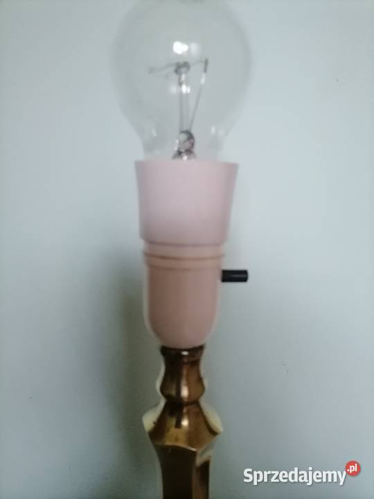 Piękna lampa salonowa z łkonca lat at 50 tych