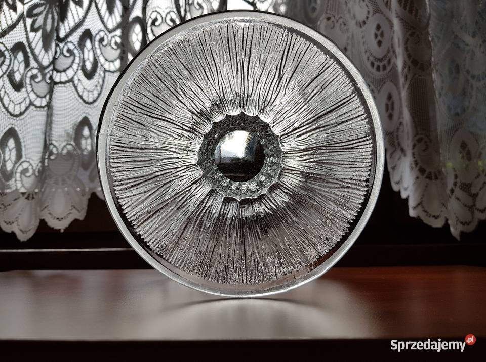 Owocarka Cora Ząbkowice szkło PRL Dąbrowa Górnicza