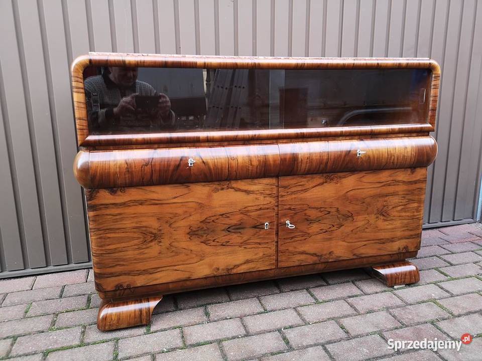 Komoda Pomocnik ARTDECO Orzech Stara Antyk Meble Swarzędz