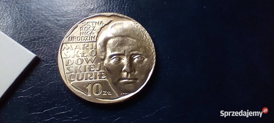 Stare monety 10 złotych 1967 Skłodowska Polska podkarpackie Lesko
