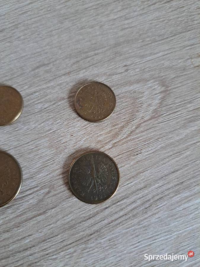 1 grosz 1991r 2 grosze 199r 5 groszy 1990r Radom