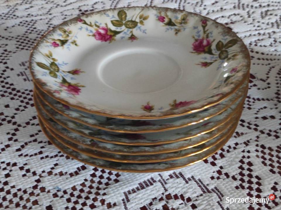 17 podstawka talerzyk spodek deserowy porcelana Kielce