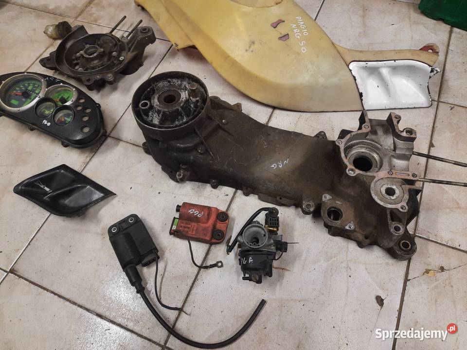 Piaggio NRG 50 części licznik owiewki karter Pozostałe dolnośląskie