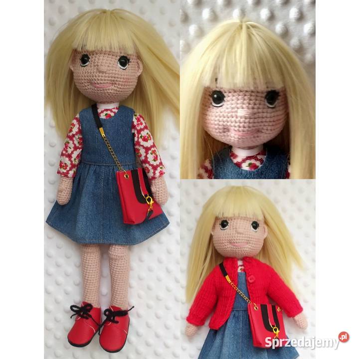 Lalka szydełkowa40 wysokości dolnośląskie