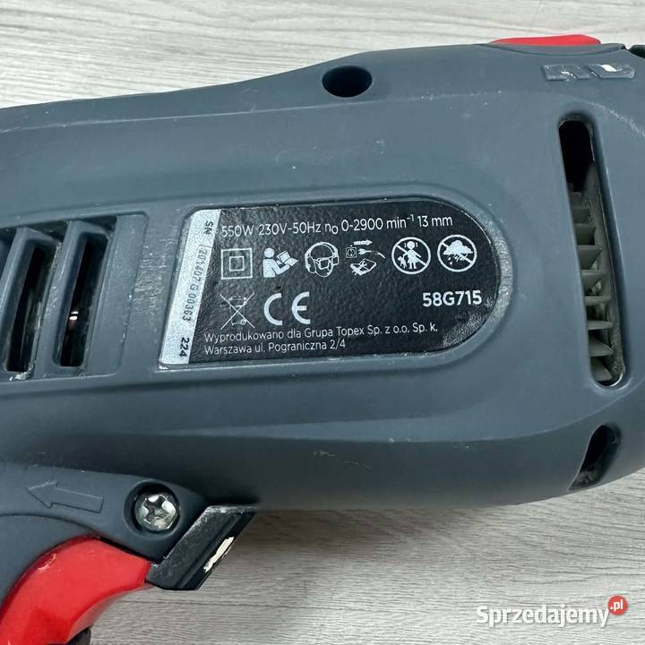 Wiertarka Graphite 58G715 550W Elbląg