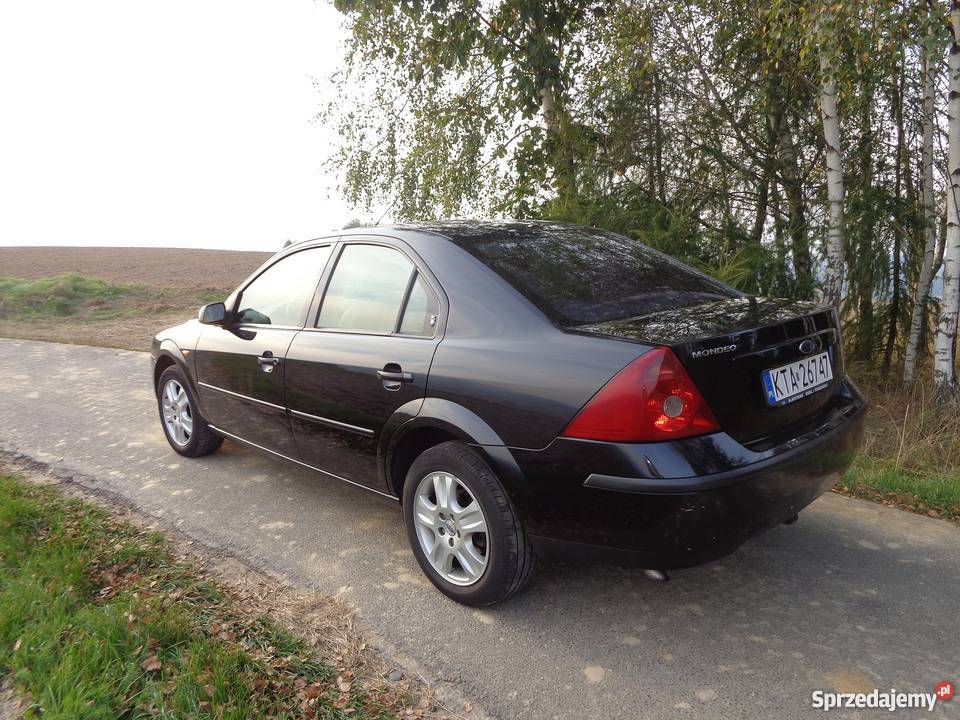 FORD MONDEO GHIA CZARNY JASNA BEŻOWA SKÓRA SEDAN podkarpackie Rzeszów