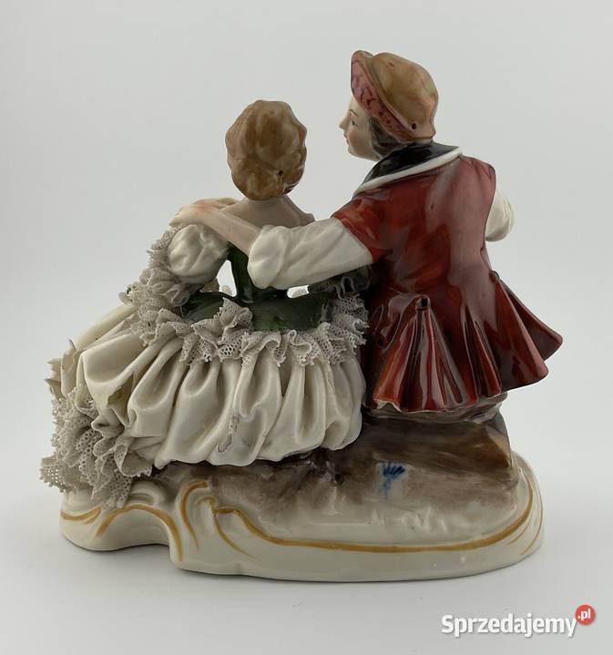Antyczna porcelana koronkowa UNTERWEISSBACH Kraków sprzedam