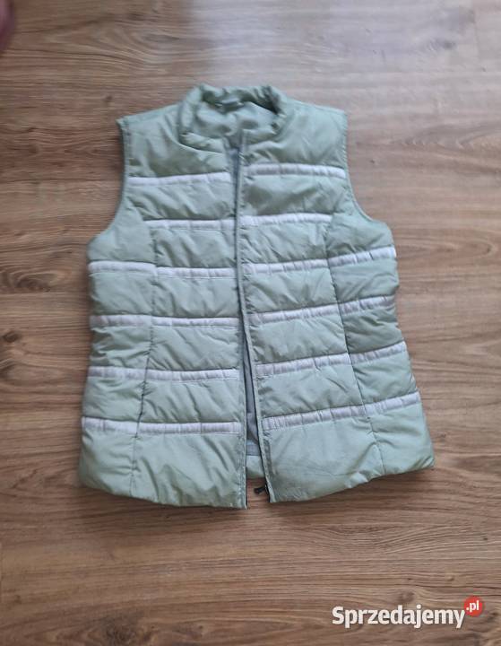 Pudrowy miętowy pastelowy bezrękawnik kamizelka Kraków sprzedam