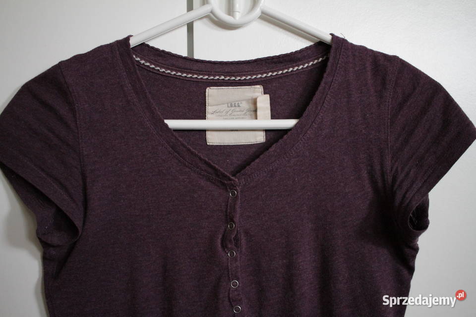 koszulka t shirt hm xs 34 guziki