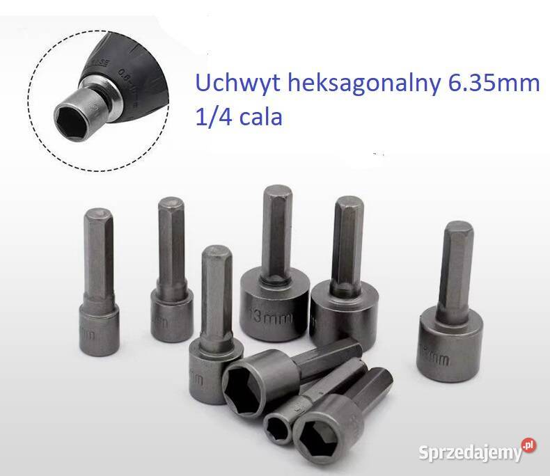 Klucze Nasadowe Sześciokątne Kpl 9 513mm Sieradz
