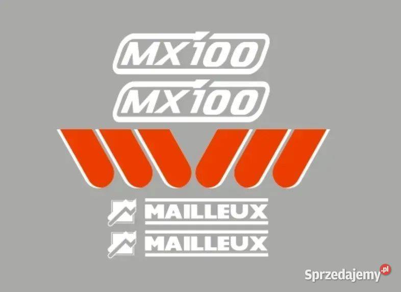 Naklejki oklejenie MAILLEUX MX100 Zamiennik