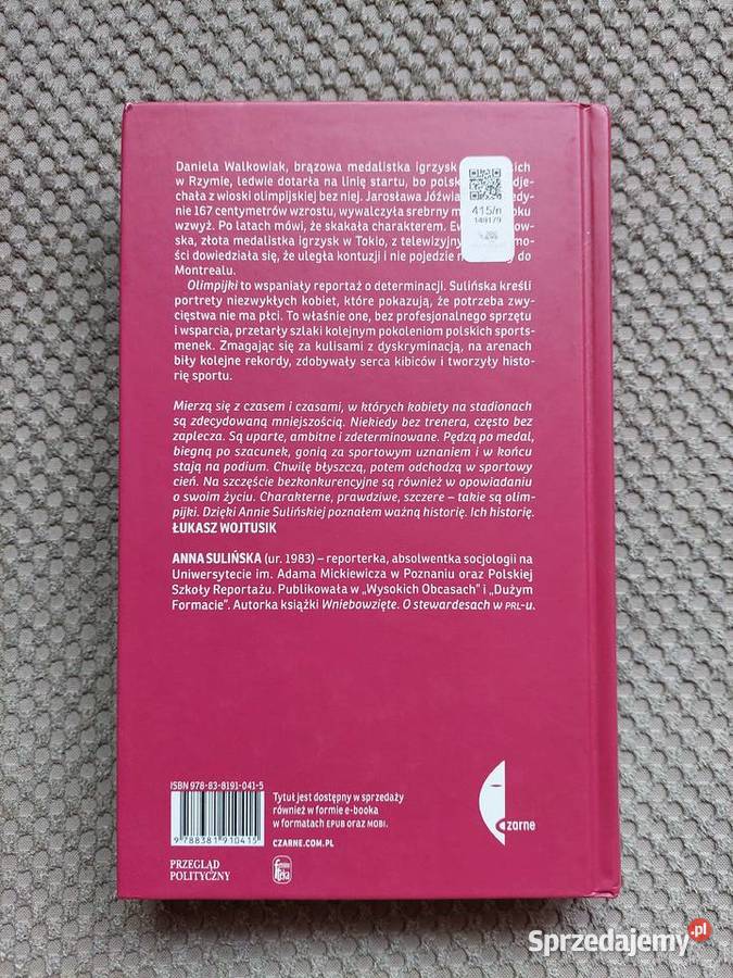 Olimpijki Anna Sulińska małopolskie Kraków