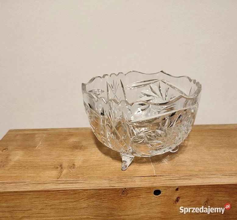Zestaw kryształów z czasów PRL 11 elementów Łódź