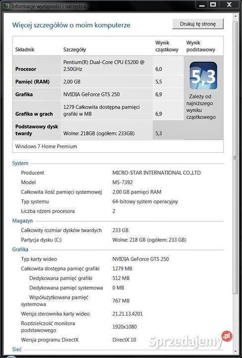 Karta graficzna Palit GeForce GTS250 EGreen 512 kujawsko-pomorskie Bydgoszcz