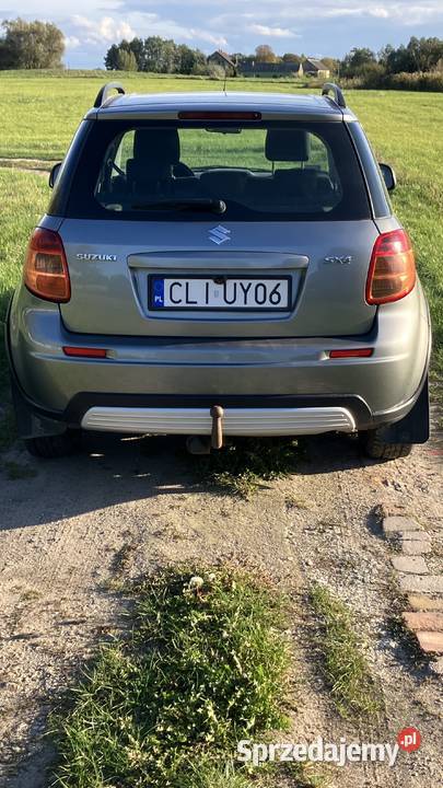 Suzuki SX4 napęd 4x4 LPG 2008 Lipno sprzedam