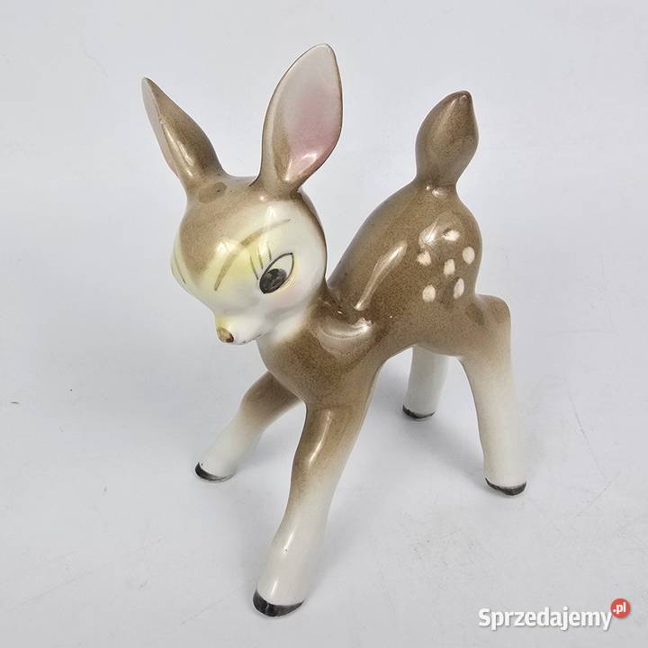 Jelonek Bambi porcelana Wagner Apel Turyngia Bronisze sprzedam