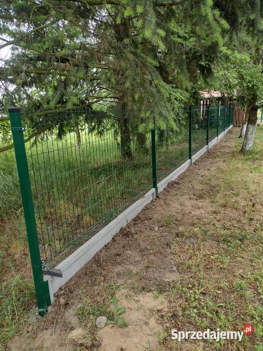 Nowoczesny płot 3D Lubniewice