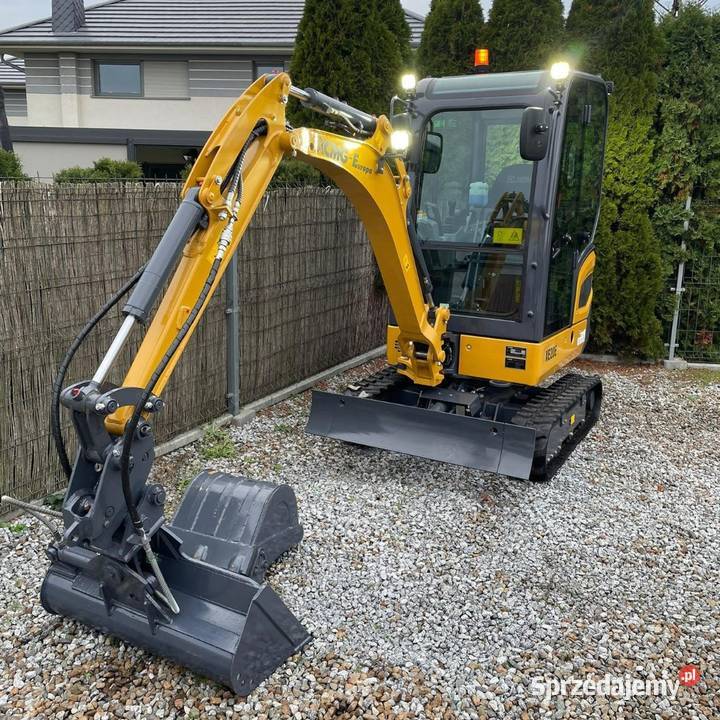Minikoparka XCMG XE20 2 tony lubuskie Zielona Góra