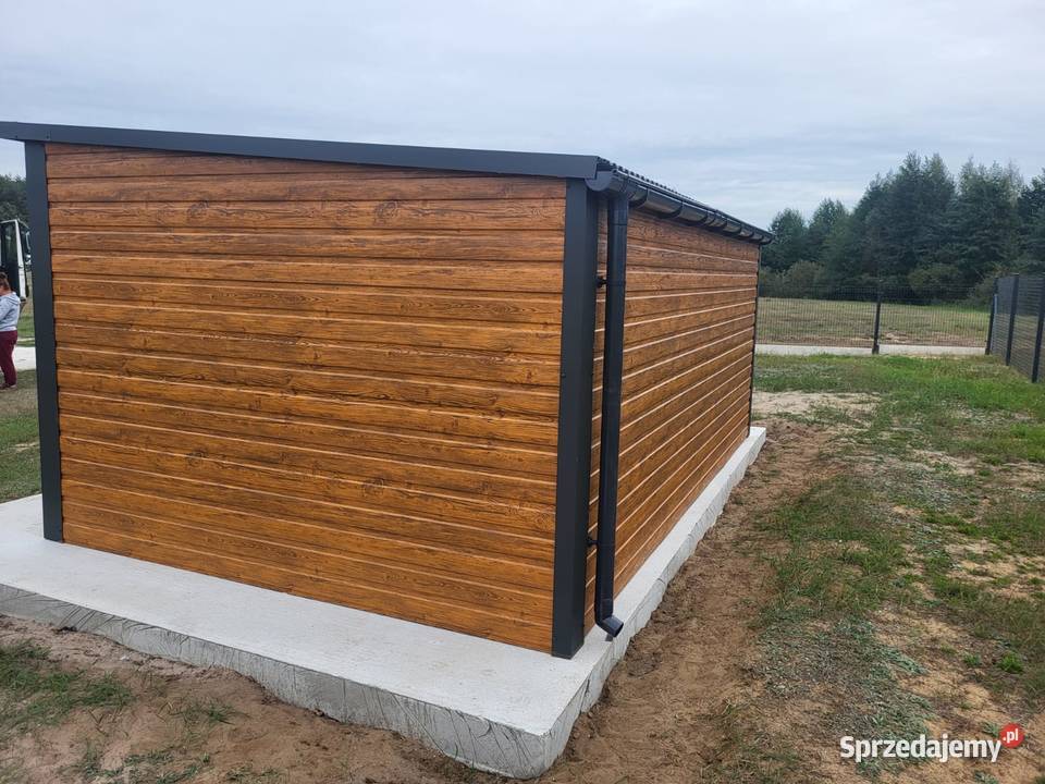 Domek Ogrodowy drewnopodobny spad na tył CAŁA