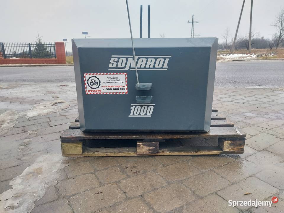 Balast obciążenie Przeciwciężary przeciwaga 1000 Wysokie Mazowieckie