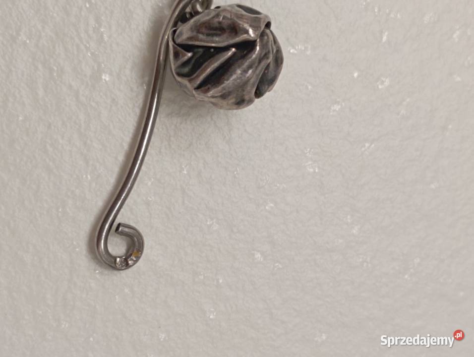 Bransoletka srebrna z kulkami mazowieckie Radom