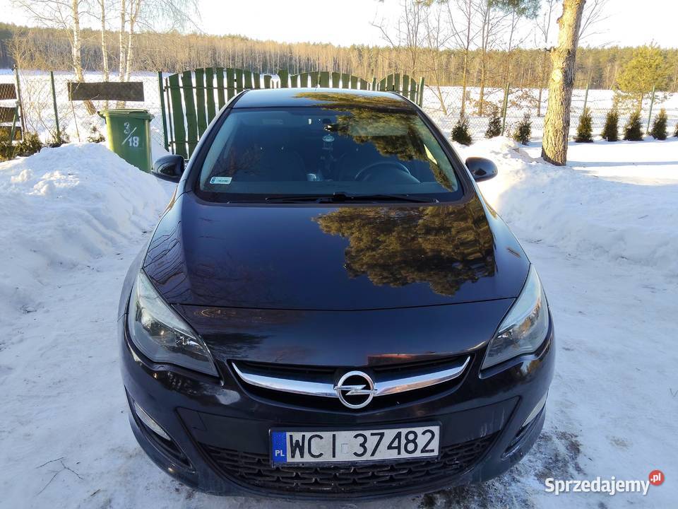 Opel Astra J LPG nieuszkodzony Ciechanów