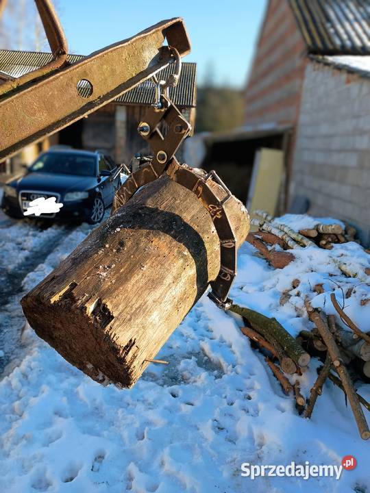 Chwytak samozaciskowy do drzewa i nie Skronina