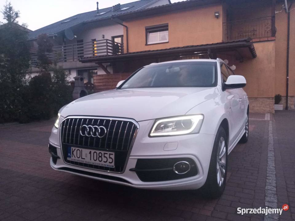 Audi Q5 1WłascicielSalon Polskabezwypadkowy Wolbrom sprzedam
