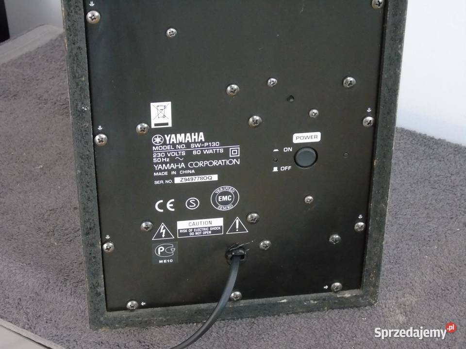 Sub aktywny Yamaha SWP130 sprawny WYSYŁKA podkarpackie Jasło sprzedam