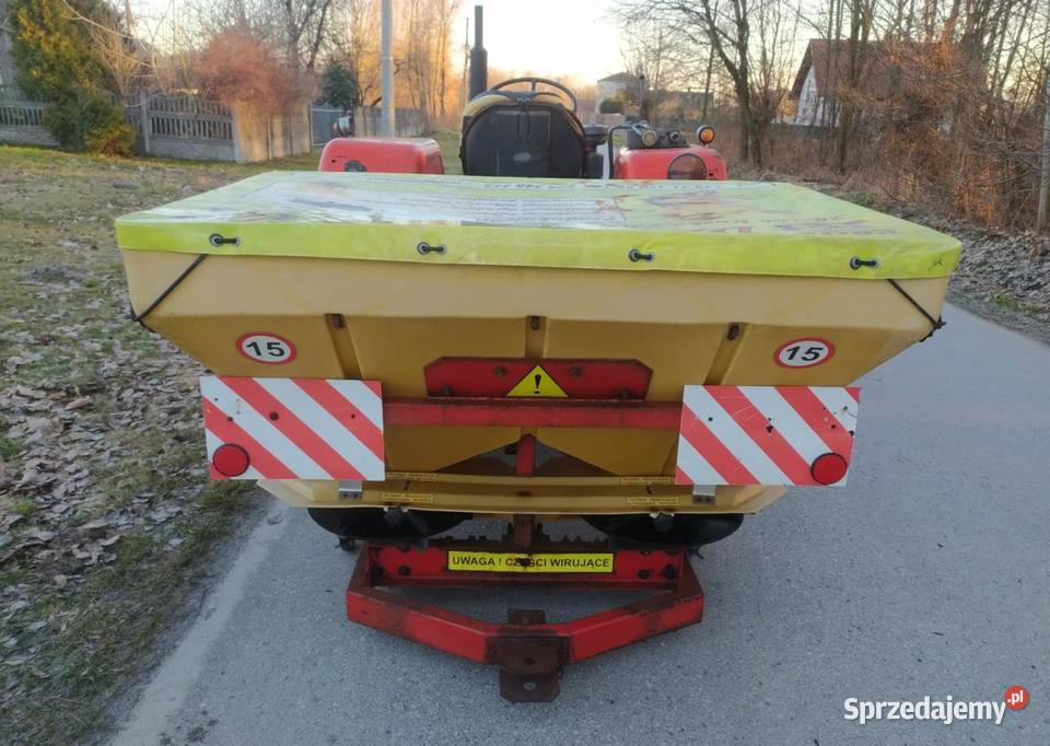 Rozsiewacz do nawozu 2talerzowy DEXWALBIS NOWY z nieuszkodzony małopolskie Dąbrowa Tarnowska