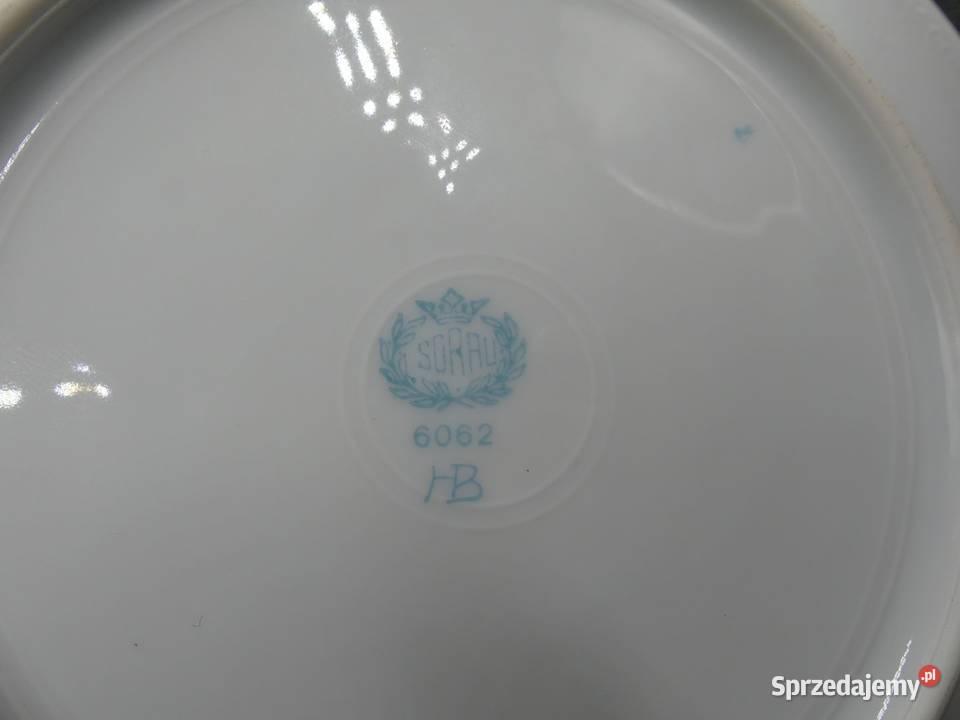 Komplet śniadaniowy Sorau Żary 1928 45 UNIKAT wielkopolskie