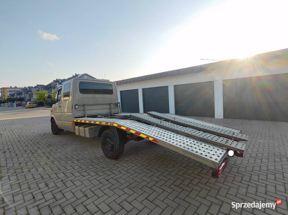Mercedes Sprinter Laweta Autolaweta Pomoc sprowadzony