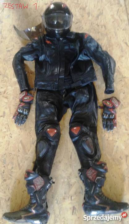 Zestaw spodnie kurtka kask buty rękawice kurtki Starachowice