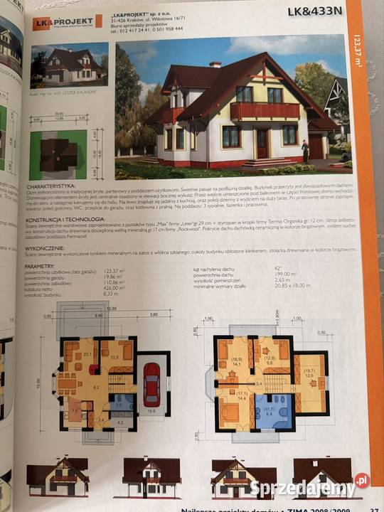 Katalog Najlepsze Projekty Domów 617 projektów