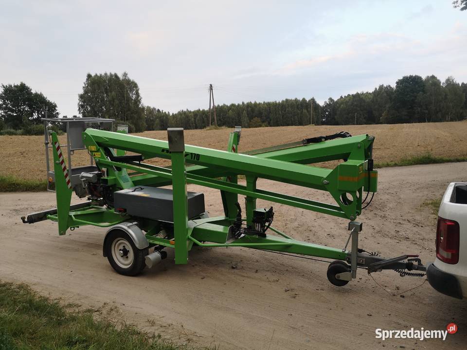 Nifty lift 170 podnośnik koszowy pająk przyczepa Dźwigi, podnośniki Mirachowo