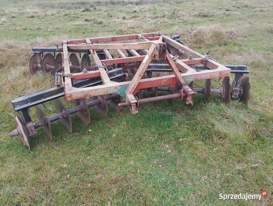 Brona talerzowa 27m nieuszkodzony Sierakowice