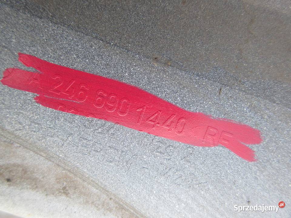 MERCEDES B W246 PRAWY PRÓG LISTWA PROGOWA PRAWA osobowe Karoseria