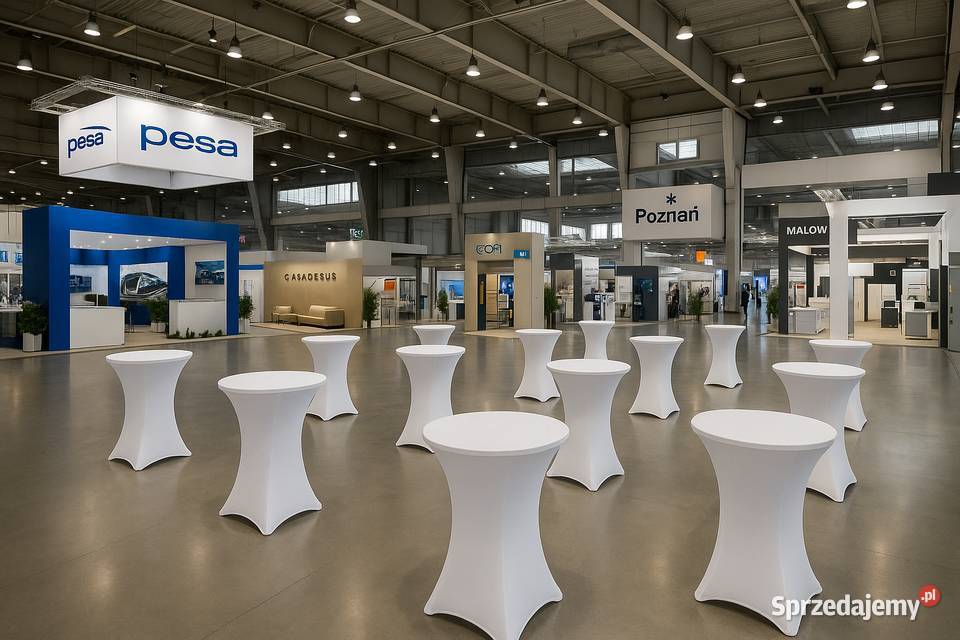Stoły koktajlowe 80 x 110 jakość premium Poznań
