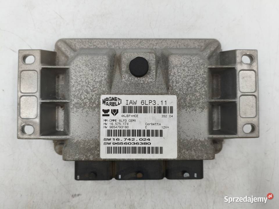 Sterownik Silnika Peugeot 407 22 16v 3FZ osobowe mazowieckie Wyszków