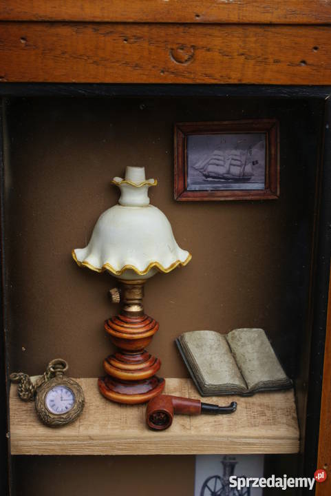 Diorama obraz przestrzenny 46 x 21 Warszawa