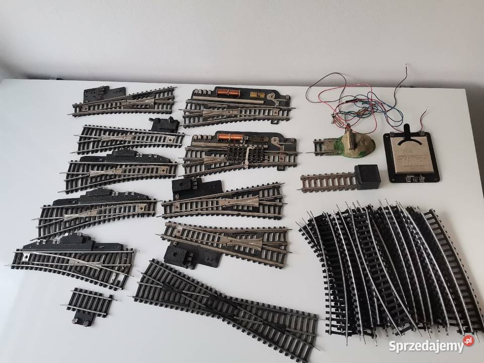 Stare tory rozjazdy zwrotnice Piko zabawki PRL Pozostałe Katowice