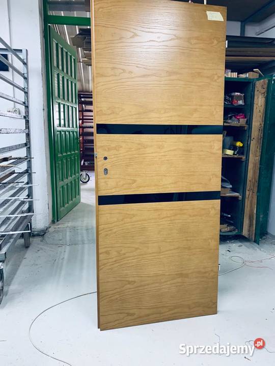 Drzwi Zewnętrzne Wejściowe Drewniane ANGIELSKIE